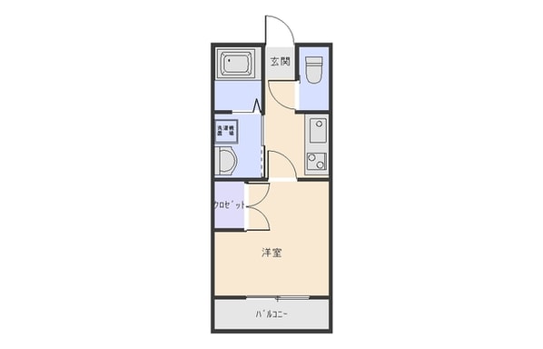 ネクストハイツ赤堀Ⅱの物件間取画像